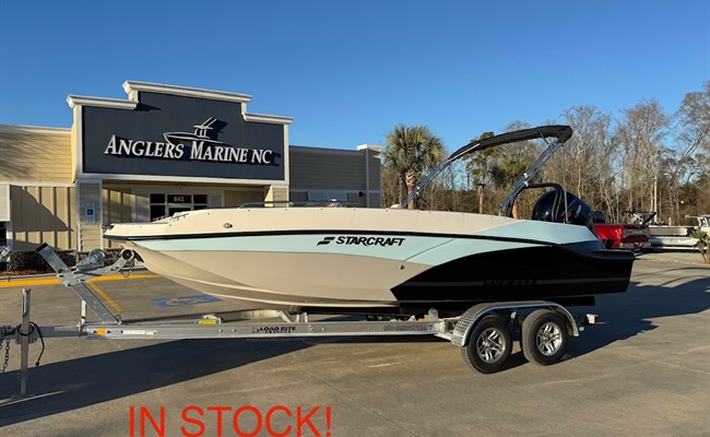 2026 Starcraft SVX 211 Carolina Blue/Black/Quicksilver